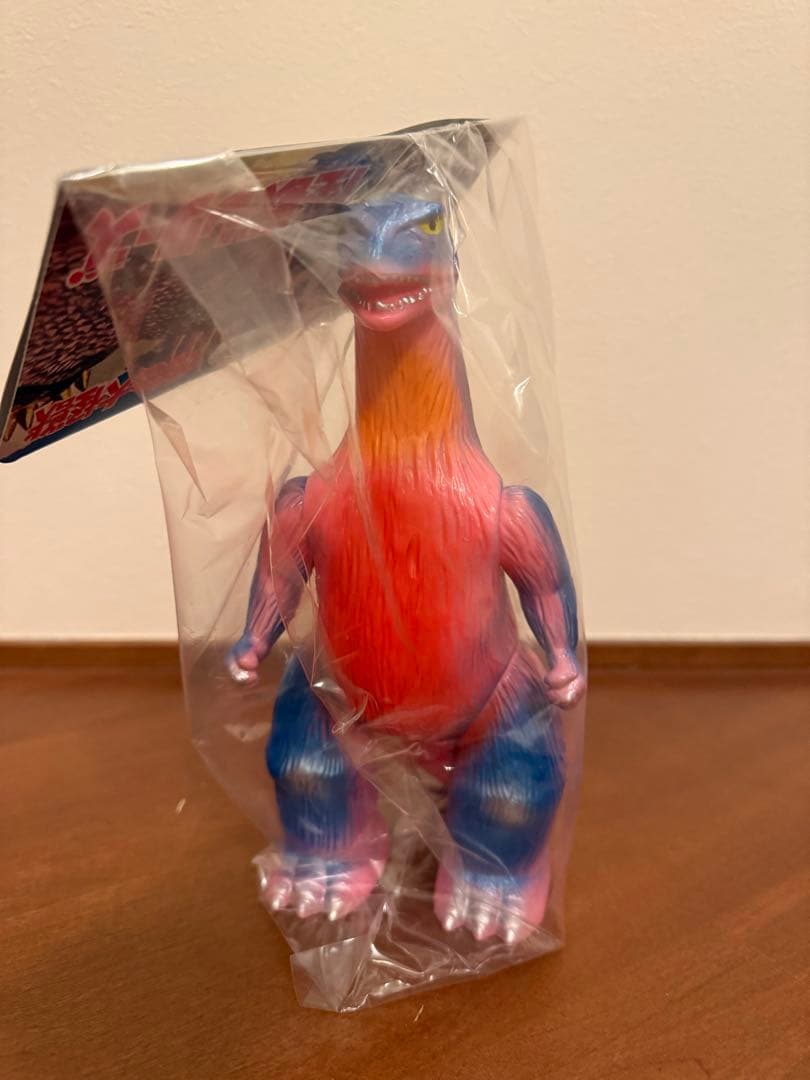 BULLMARK ブルマァク ゴジラ プラモ版 ピンクソフビ