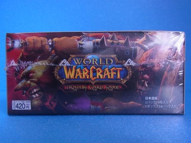 1BOX　未開封新品　ワールドオブウォークラフト　ワールドブレイカー　日本語版