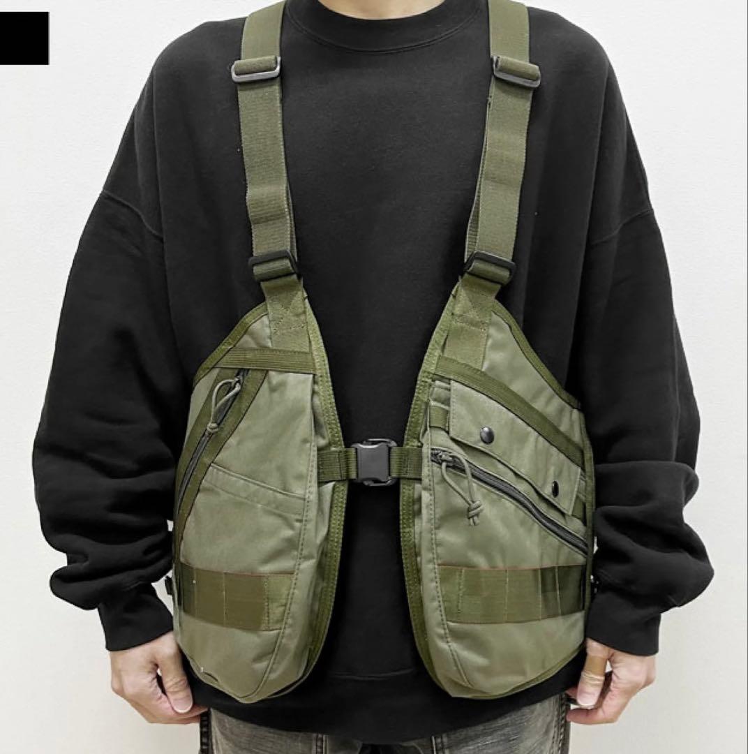 新品ブリーフィングツールベスト 定価31900円セージグリーン最終価格