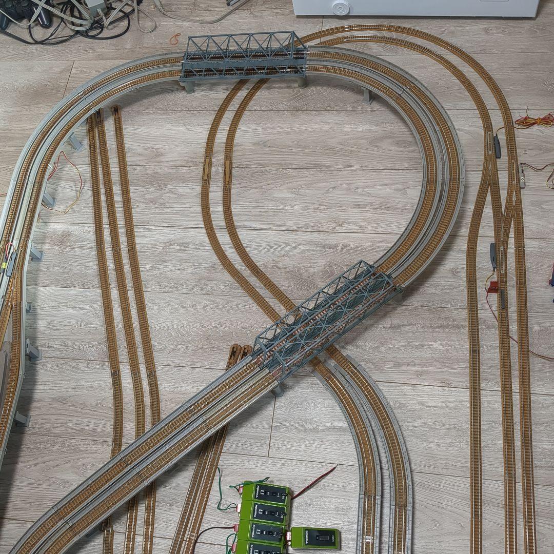 TOMIX　複線高架駅　立体交差　引込線込みレールセット