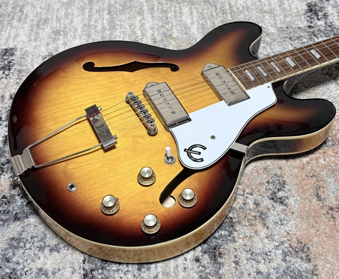 ギター Epiphone Casino Sun Burst- 2018S CHINA