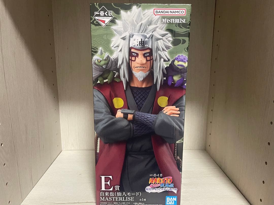 【新品未開封】一番くじナルト フィギュア E賞 自来也仙人モード