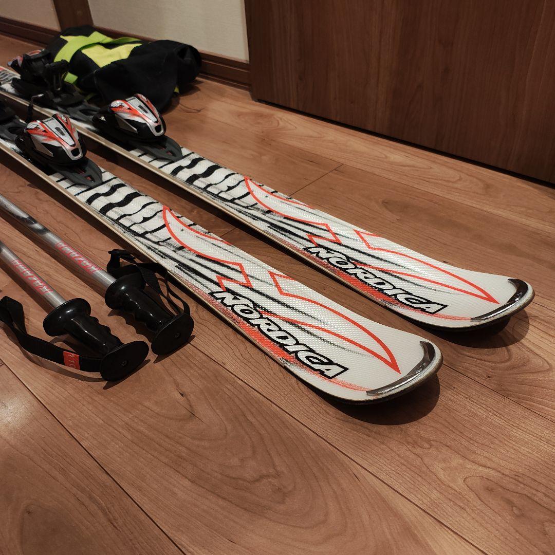 土日限定価格　ノルディカ　スキー　154 スキーケース付