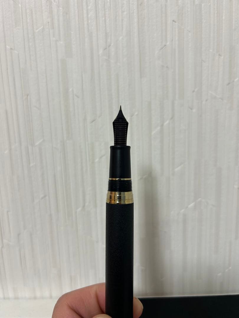 セーラー万年筆 エボナイト彫刻万年筆 夜霞　細字