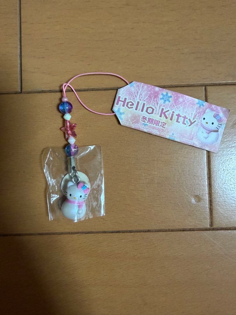 ご当地キティ　冬季限定　雪だるま