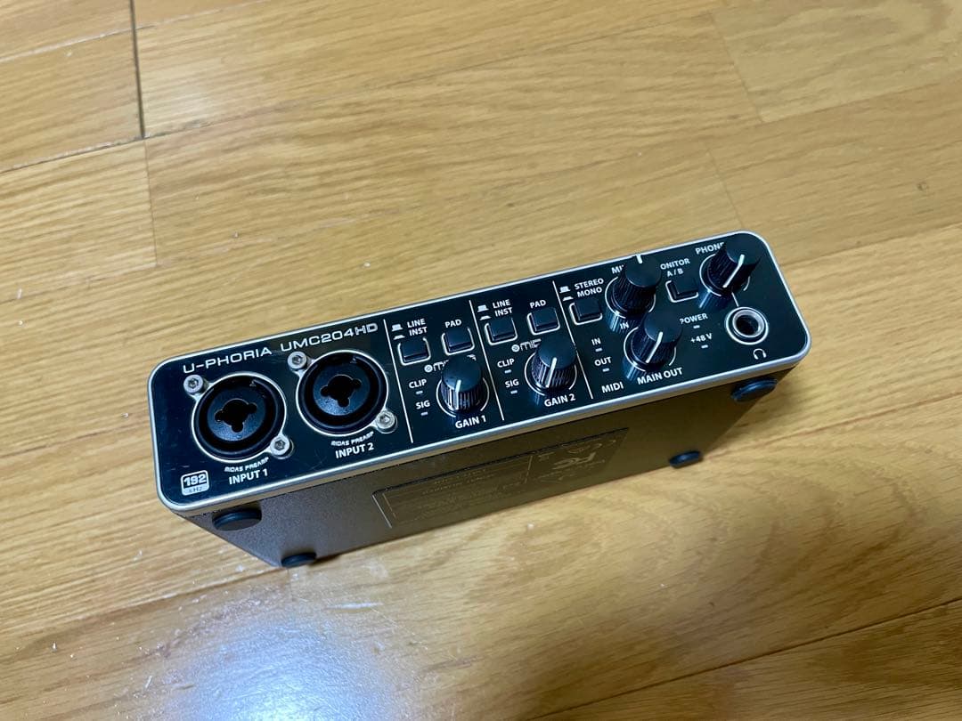 DTM・DAW UMC204HD nanoKEY2 nanoKONTROL2 d+ USB