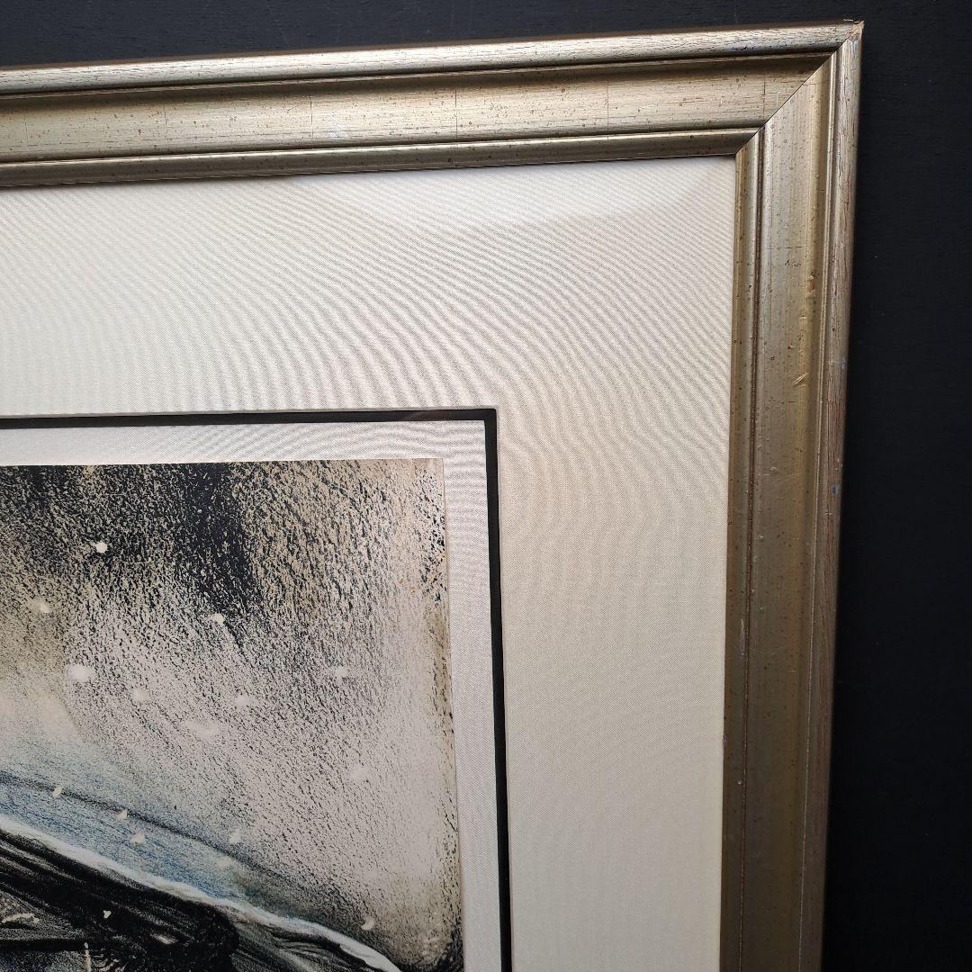 サルバドール ダリ リトグラフ 冬のセントラルパーク