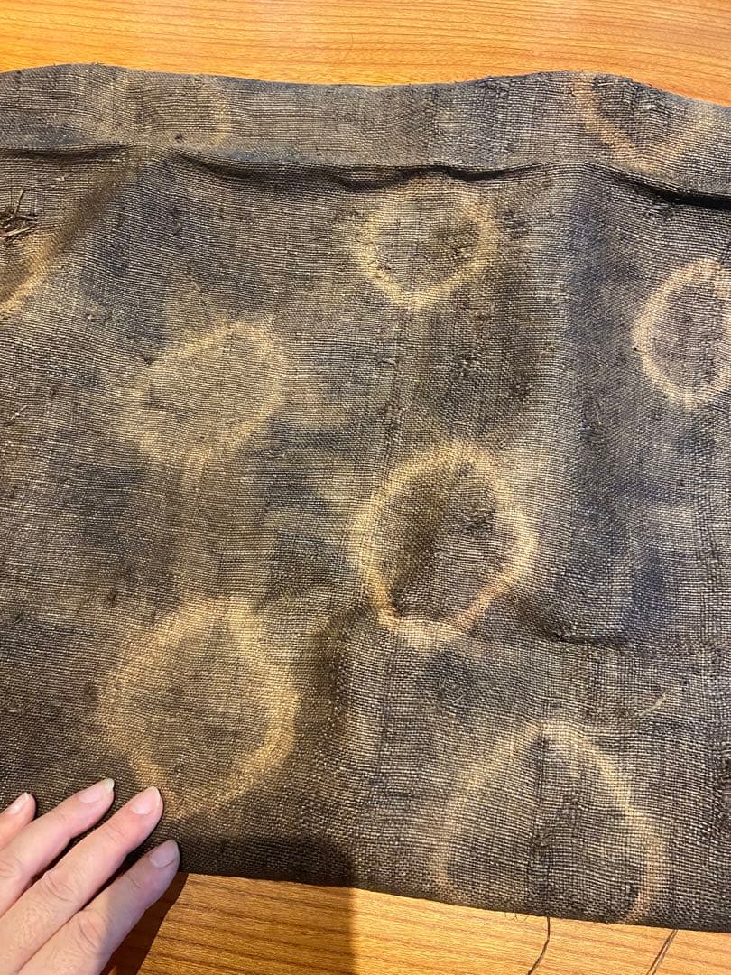 アンティーク　アフリカの布