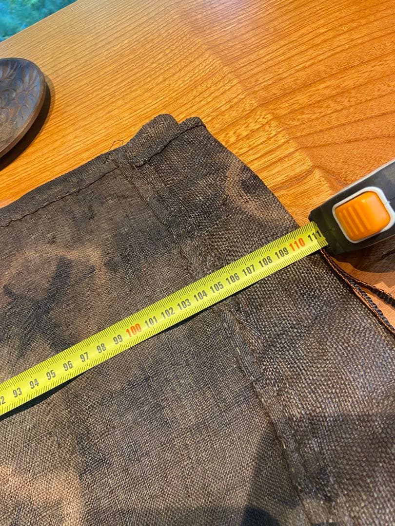 アンティーク　アフリカの布