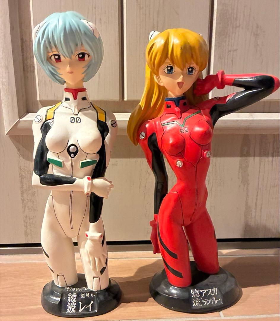 クルシマ製作所 あげたゆきを エヴァンゲリオン 綾波レイ アスカ 半身像