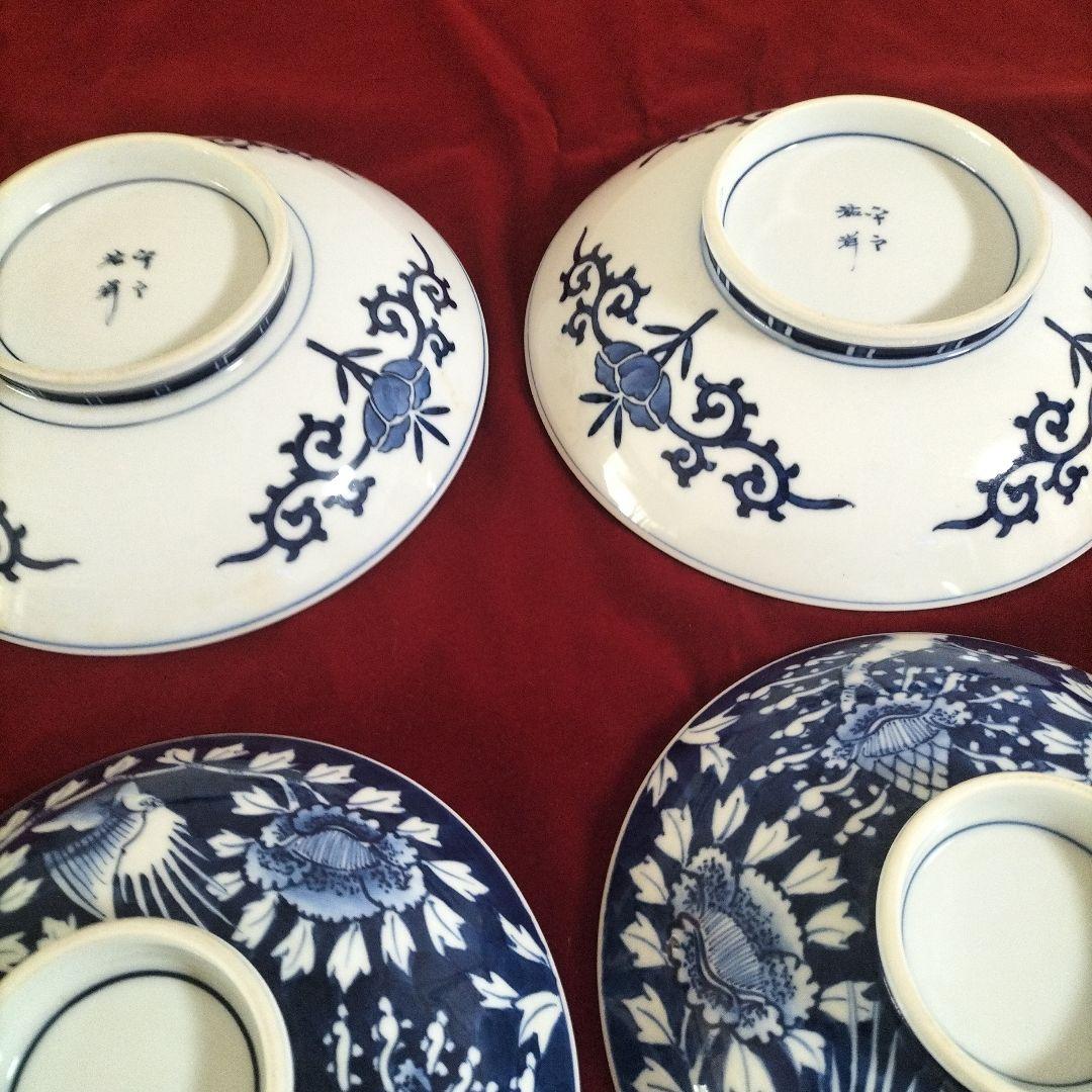 三川内焼 平戸祐祥３皿セット蓋付き　最終値下げ