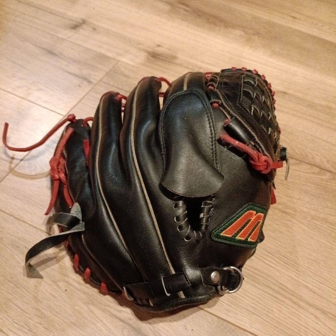 ミズノ 軟式グローブ 特別注文 本革　レア　ビッグエム