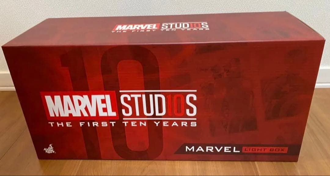 MARVEL 10周年 ホットトイズ・ライトボックスマーベルロゴライトボックス