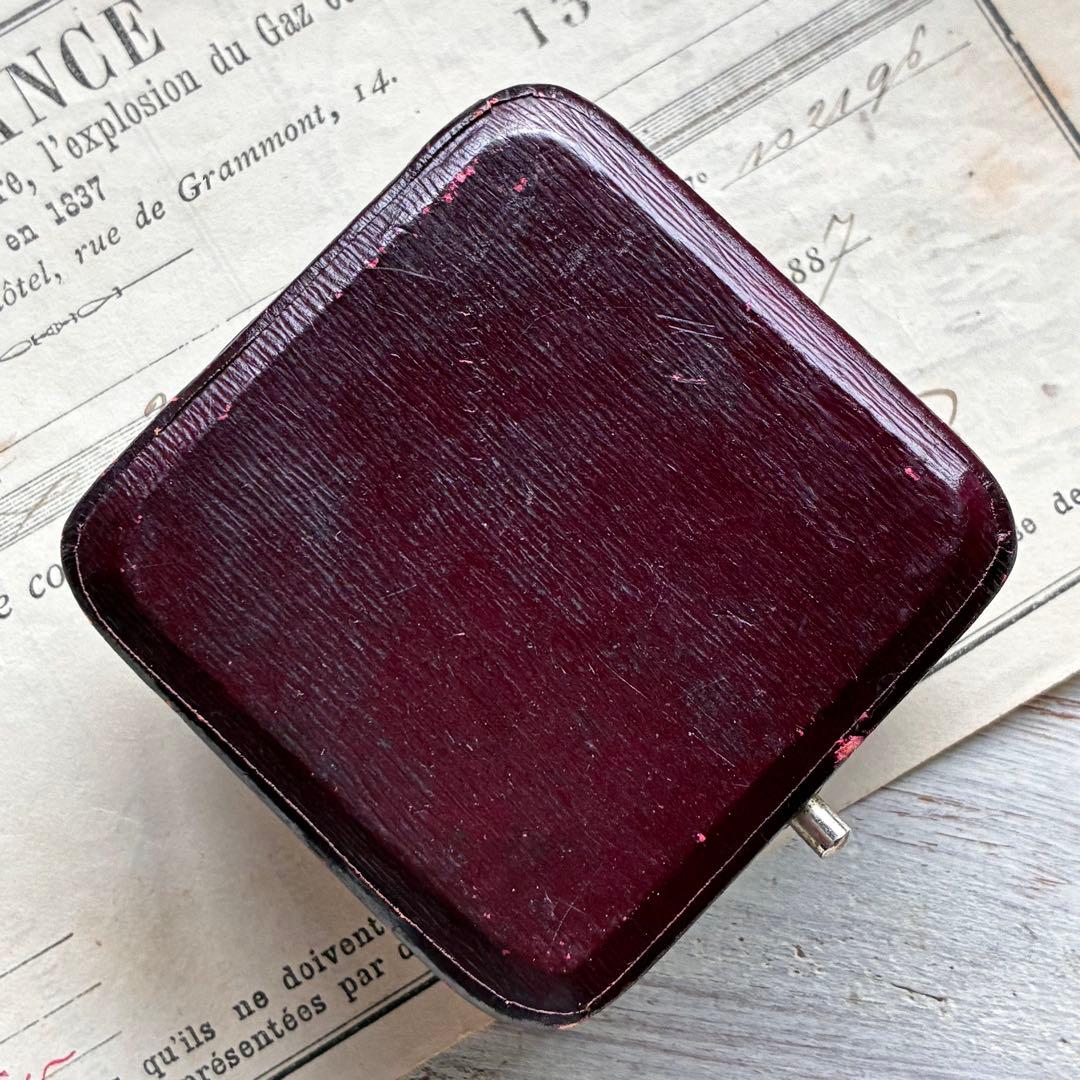 E英国イギリスアンティーク　ジュエリーケース　ブローチメダイ　ジュエリーボックス