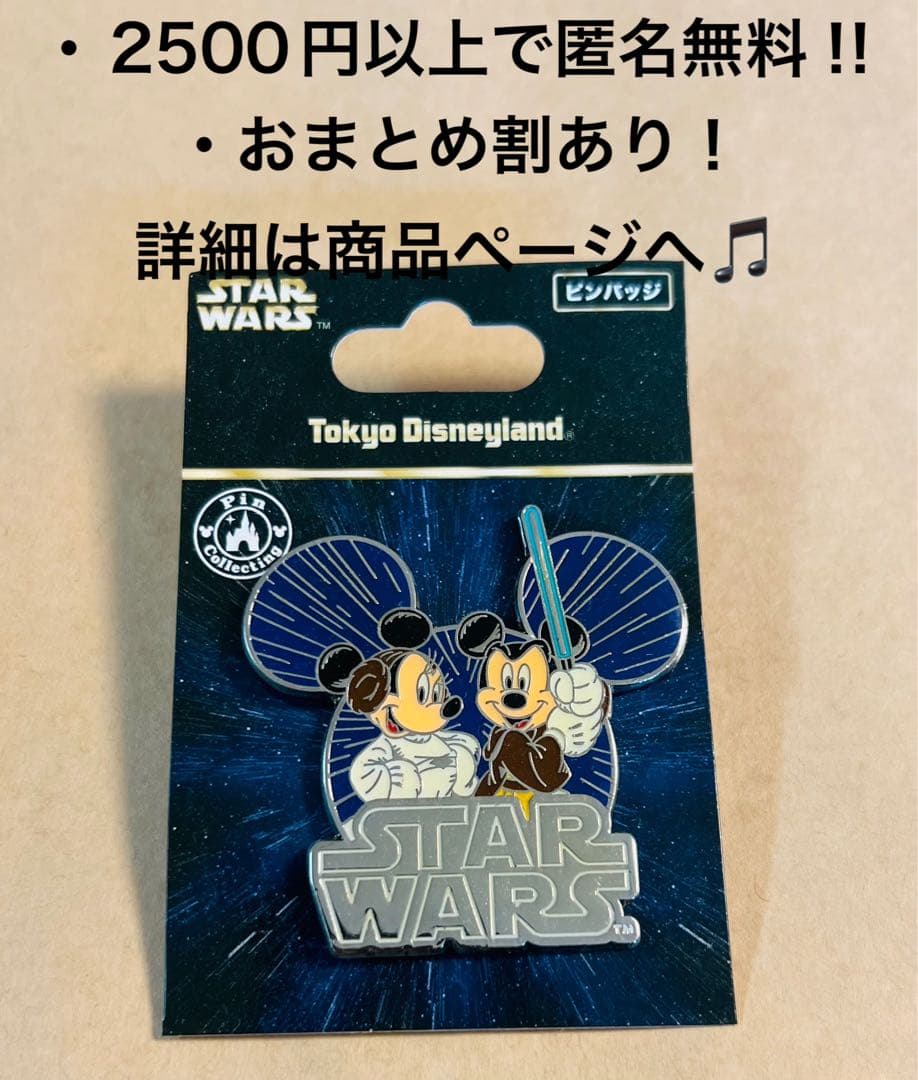 2075.昔の日本東京ディズニーランド2013年ピンスターウォーズミッキーミニー