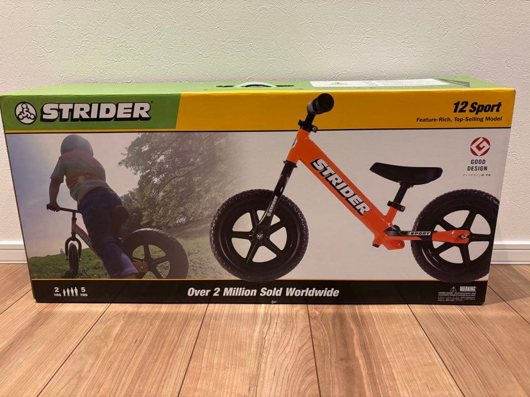 STRIDER ストライダー バランスバイク オレンジ 12インチ Sport
