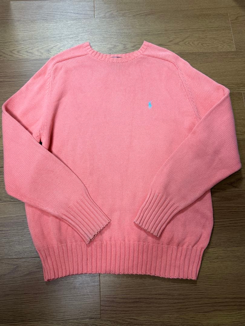 希少　Polo by Ralph Lauren ピンク セーター