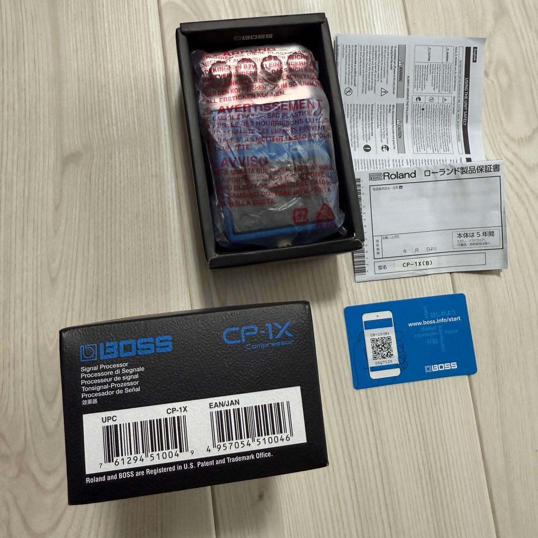 BOSS Compressor CP-1X 箱付き コンプレッサー