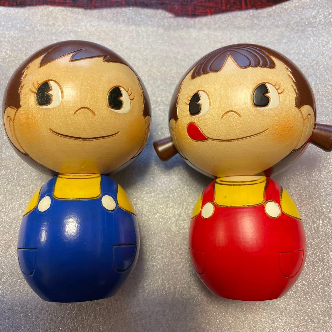 卯三郎こけし　不二家　FUJIYA　ペコちゃん　ポコちゃん　キャラクター