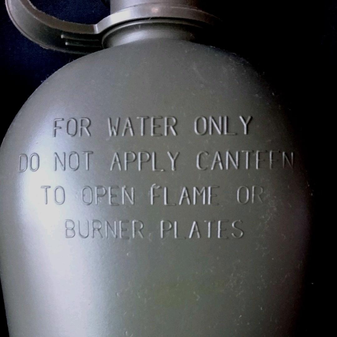 デッドストック？90s 米軍放出品☆水筒 キャンティーン コンバット ミリタリー