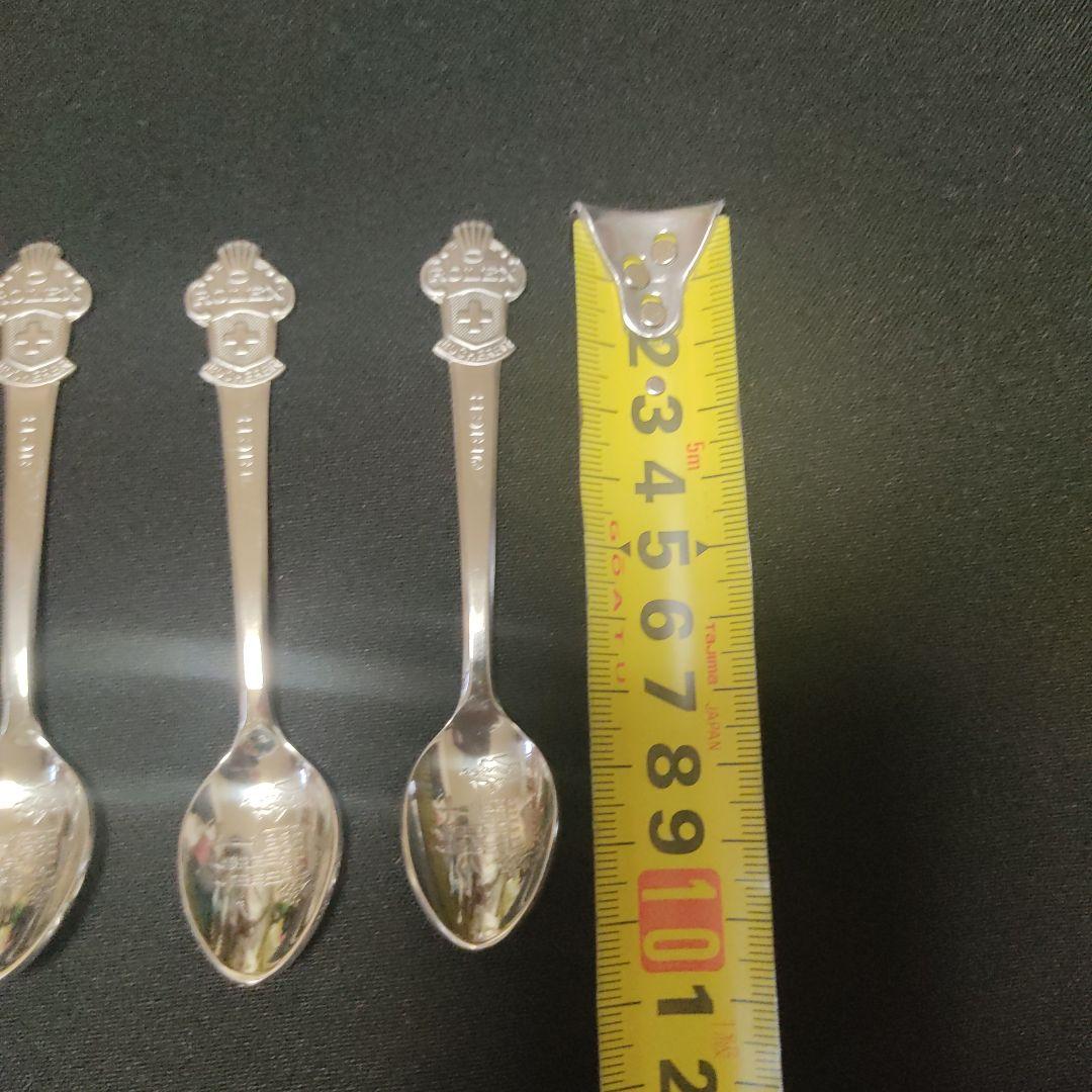 ロレックス。ROLEX。スプーン。6本。