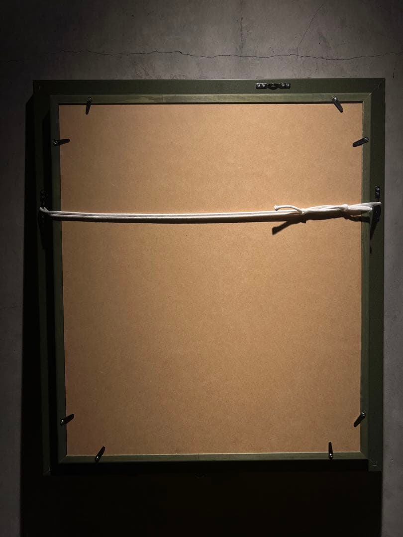 美品　栗原喜依子【祈り】肉筆油彩画　直筆サインあり