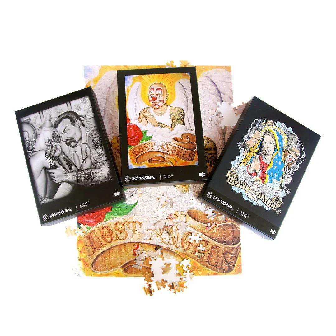 ミスターカートゥーン パズル バンドル エアーフレッシュナー セット 芳香剤