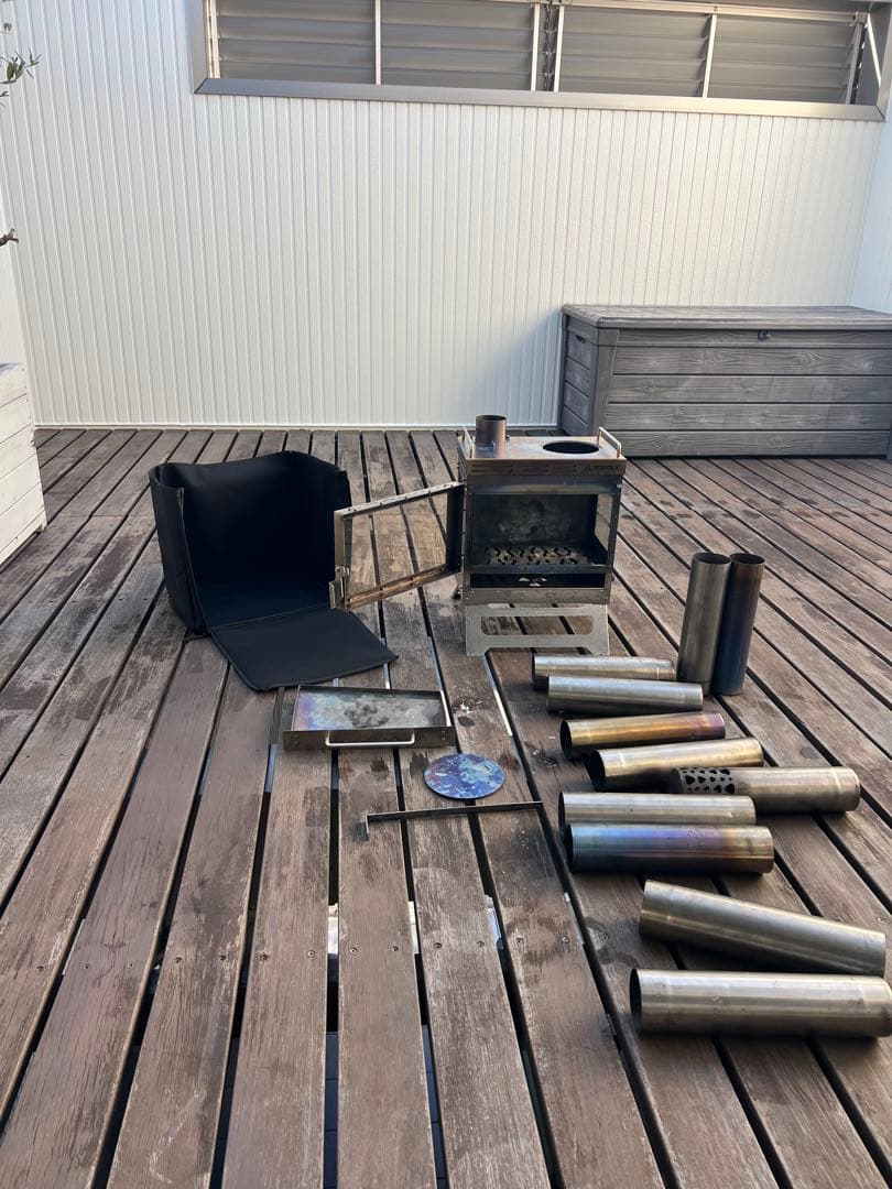 POMOLY ポモリー　Dweller Max Ti 3 チタン薪ストーブ