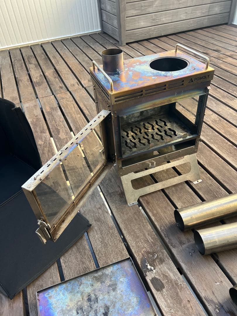 POMOLY ポモリー　Dweller Max Ti 3 チタン薪ストーブ