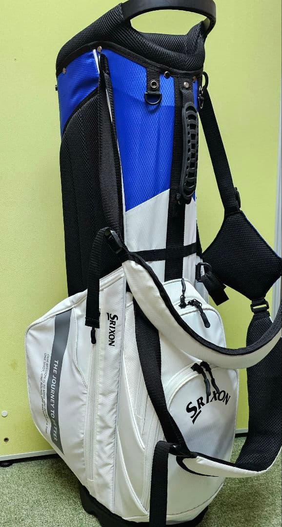 Srixon スタンドキャディバッグ ブルーホワイト