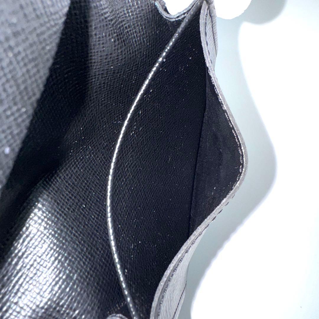 美品✨ルイヴィトン　名刺入れ　タイガ　アンヴェロップ　カルトドゥ　ヴィジット　黒