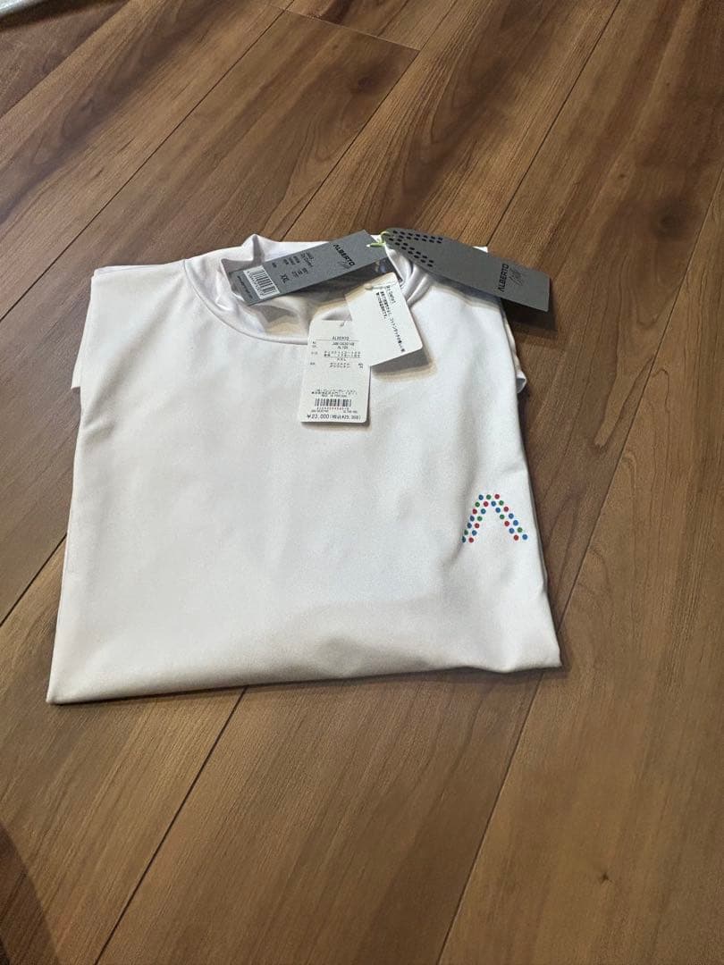 アルベルトゴルフ長袖モックシャツXXL