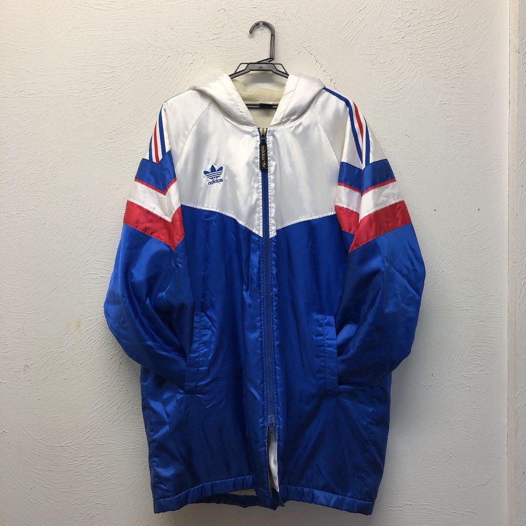 adidas ベンチコート　旧ロゴ　ヴィンテージ