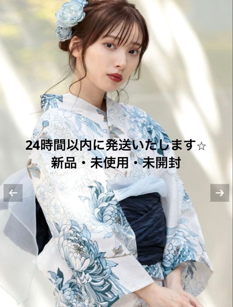 Dita 湊色の乱菊重ね　浴衣セット