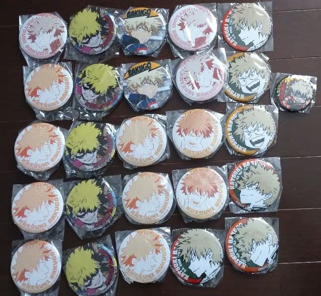 僕のヒーローアカデミア 缶バッジ 爆豪勝己