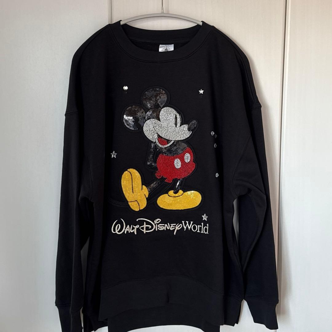 ディズニーワールド　トレーナー ビーズ刺繍