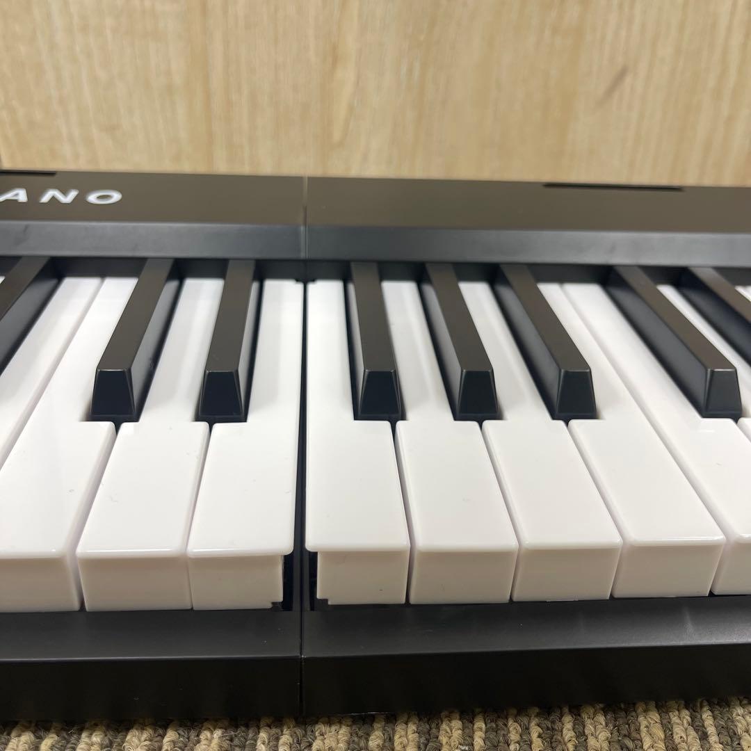 新品◆折りたたみ 電子ピアノ 88鍵盤 光る鍵盤 ブラック