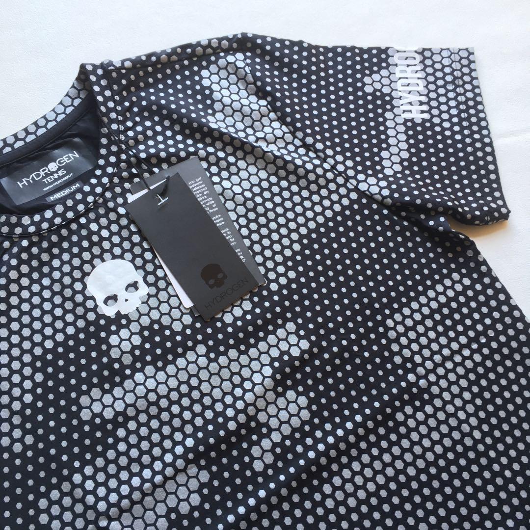 Hydrogen（Mサイズ）ハイドロゲン　テニスTシャツ　新品未使用タグ付