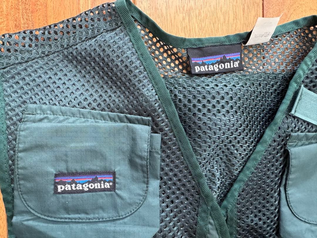Patagonia フィッシングベスト ダークグリーン