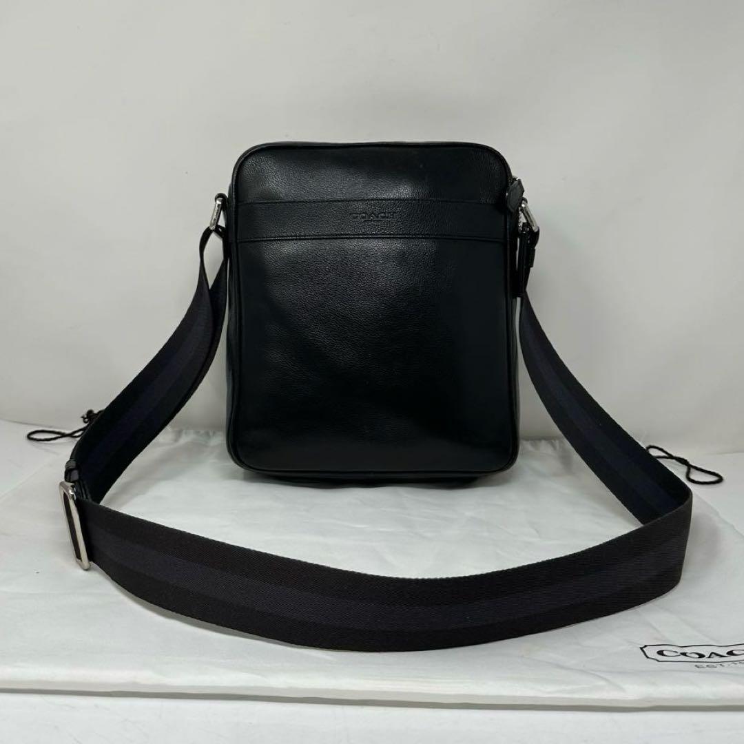 がん様　COACH コーチ レザー ショルダーバッグ メンズ