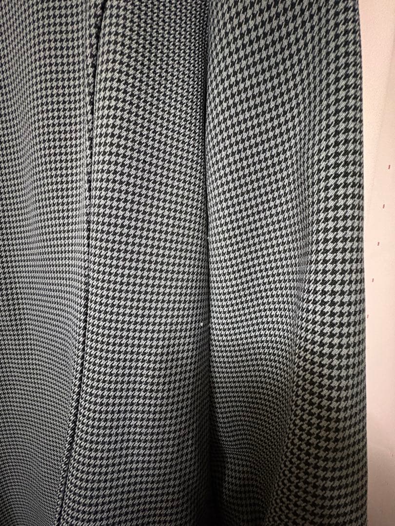 pium チュールエプロン付き丸襟ワンピース ミックス