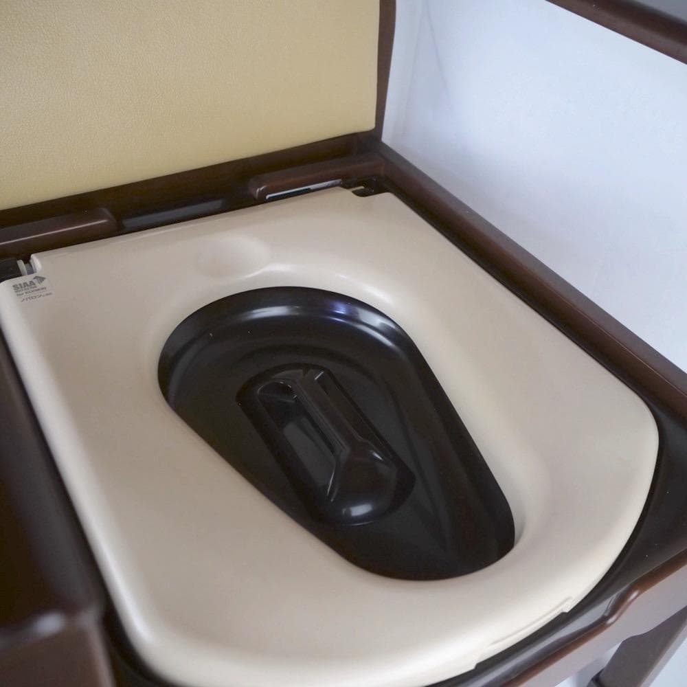 安寿 トワレットチェア 家具調ポータブルトイレ 533-062 未使用品 介護用