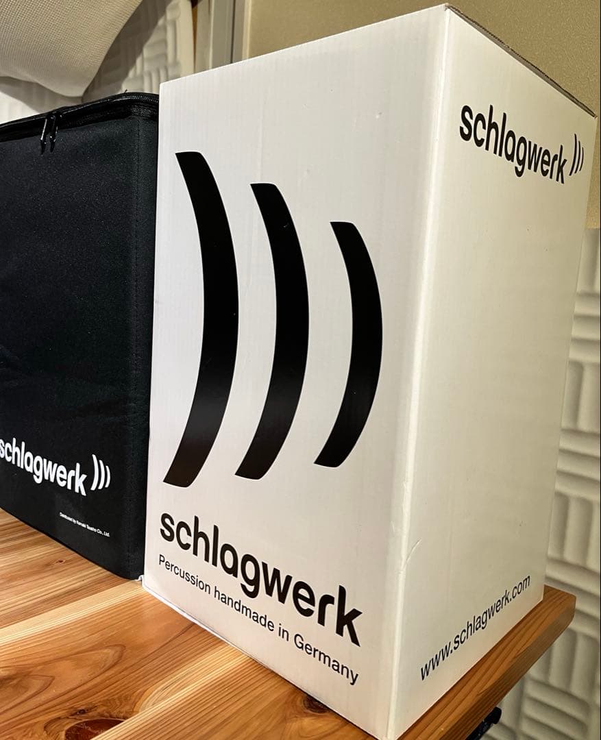 ほぼ新品・カホン SCHLAGWERK シュラグベルグ SR-CP404 BLK
