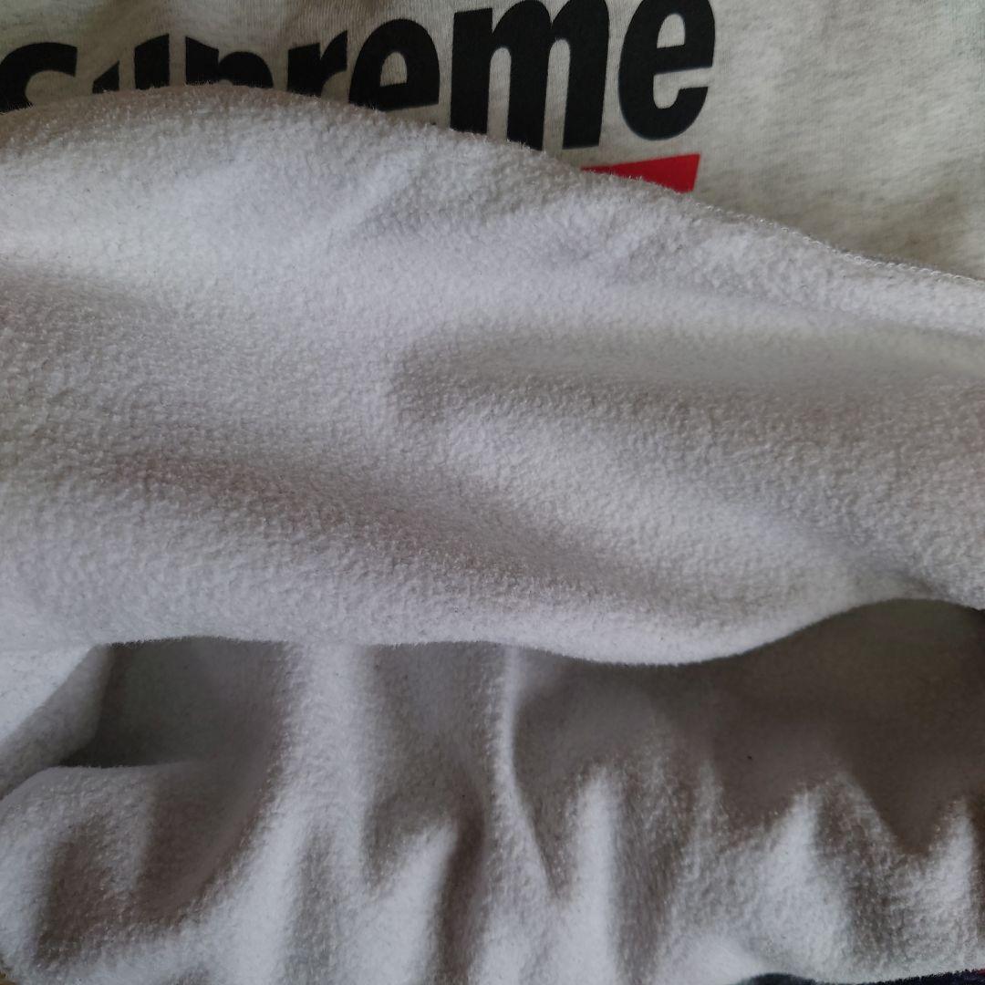 Supreme ロゴプリント スウェット グレー