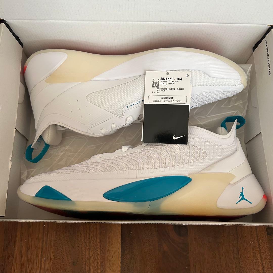 新品未使用 ジョーダン ルカ1 luka1 PF \"ネオ ターコイズ 28cm