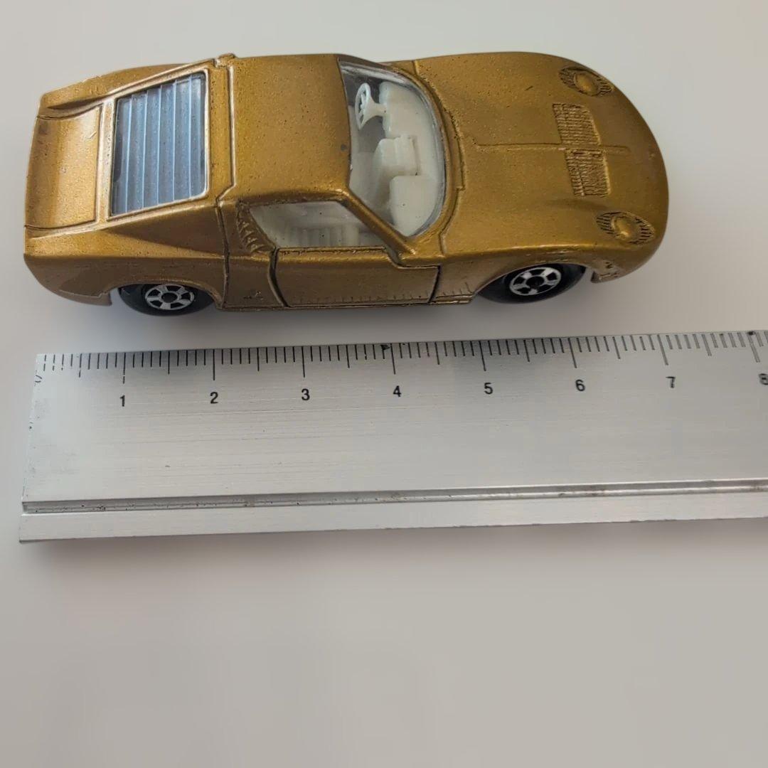 [美品・希少品]マッチボックスNo.33ランボルギーニ ミウラ P400 当時物