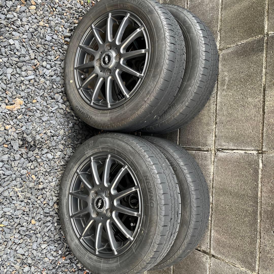 ① 14インチ タイヤホイールセット ４本(内２本)