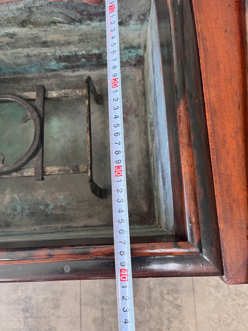 関東火鉢　長火鉢　火搔き・灰掻き　レトロ　アンティーク　骨董　古民具