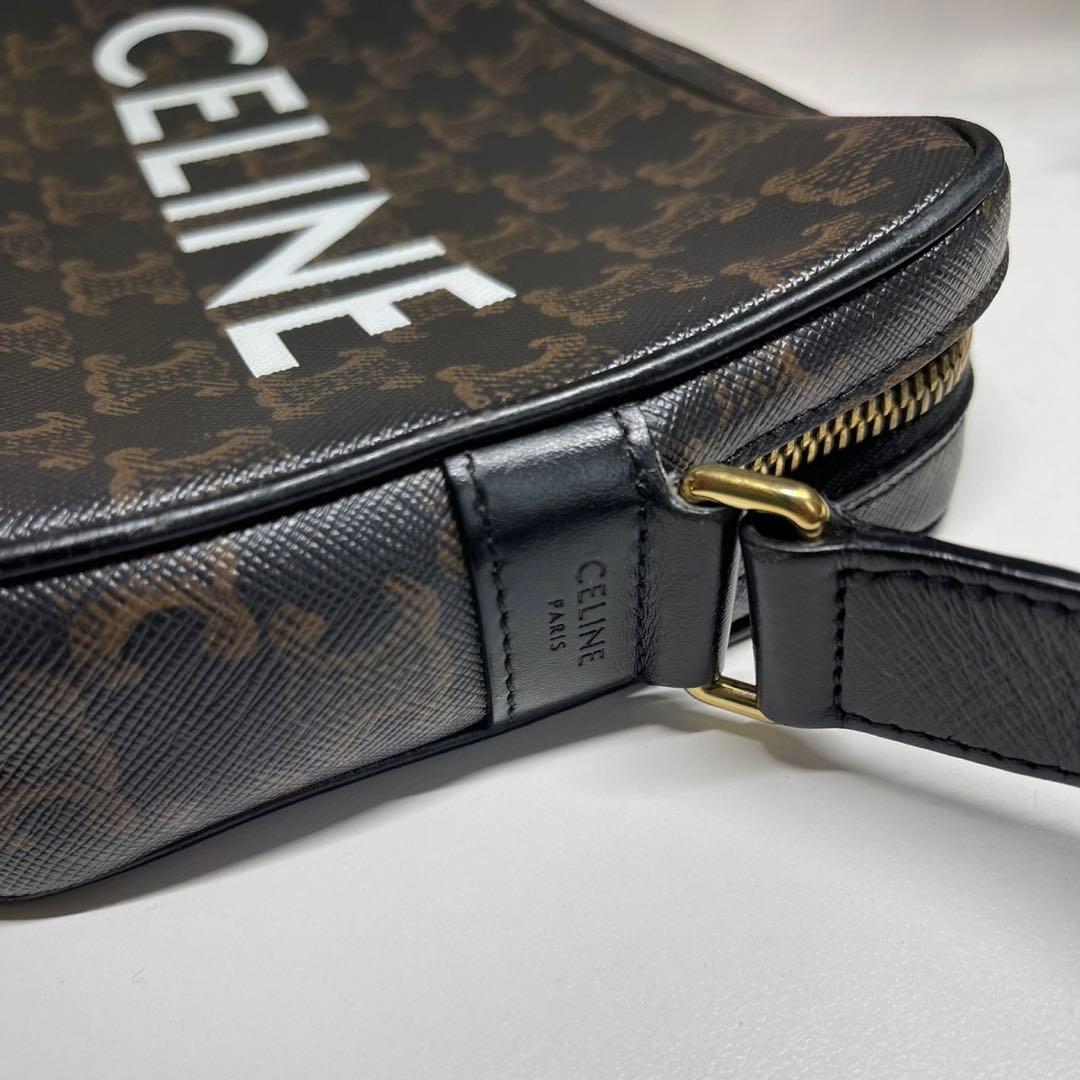 9*様 セリーヌ CELINE トリオンフキャンバス ミディアム メッセンジャ