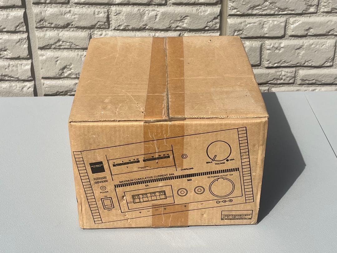 第一電波工業 ダイヤモンド 直流安定化電源 連続30A GSV3000